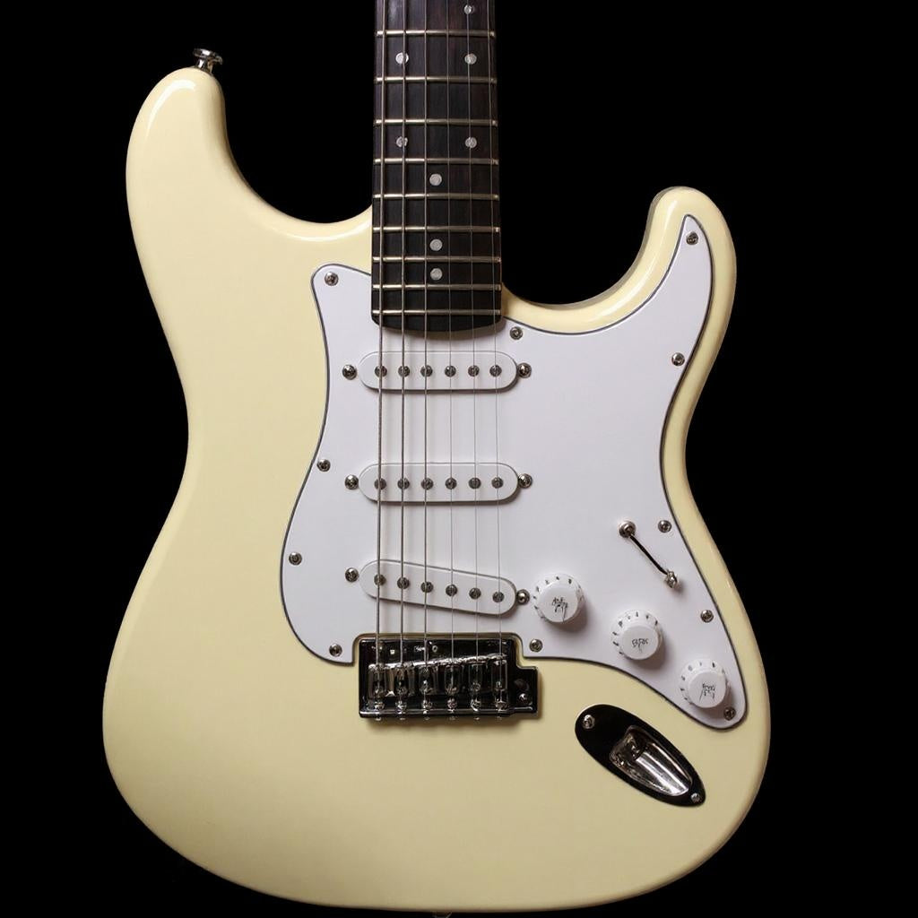 FG-621 Standard Wireless Electric Guitar - Olympic White with White Pickguard