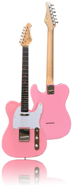 FG-623 Custom Shell Pink with White Pickguard