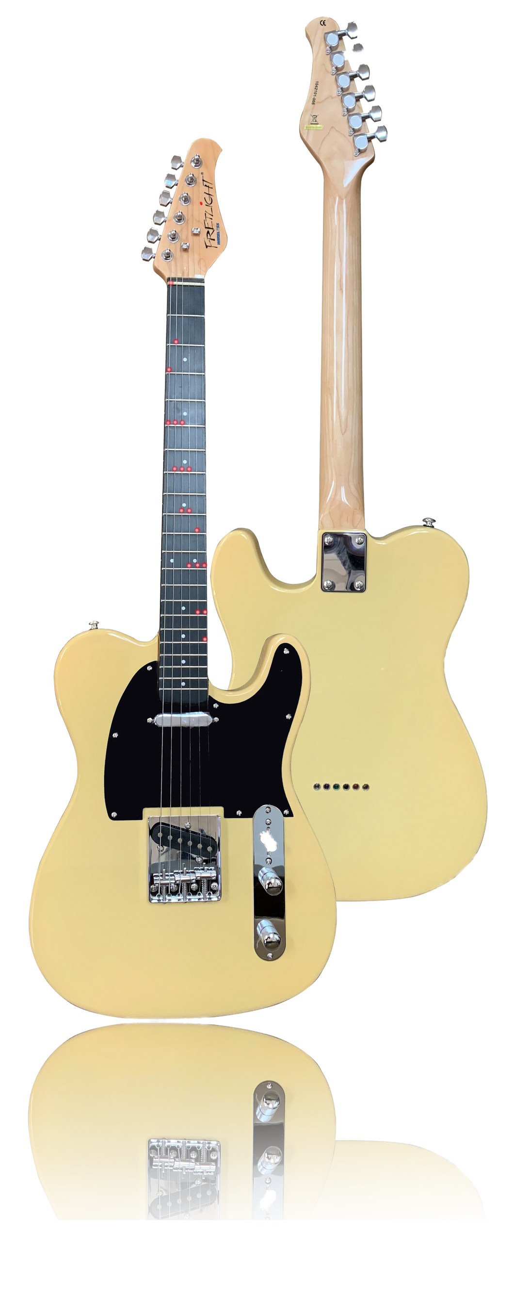 FG-623 Custom Vintage Yellow with Black Pickguard
