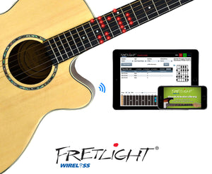 FG-629 Wireless Acoustic/Electric Guitar - The Fretlight Guitar Store